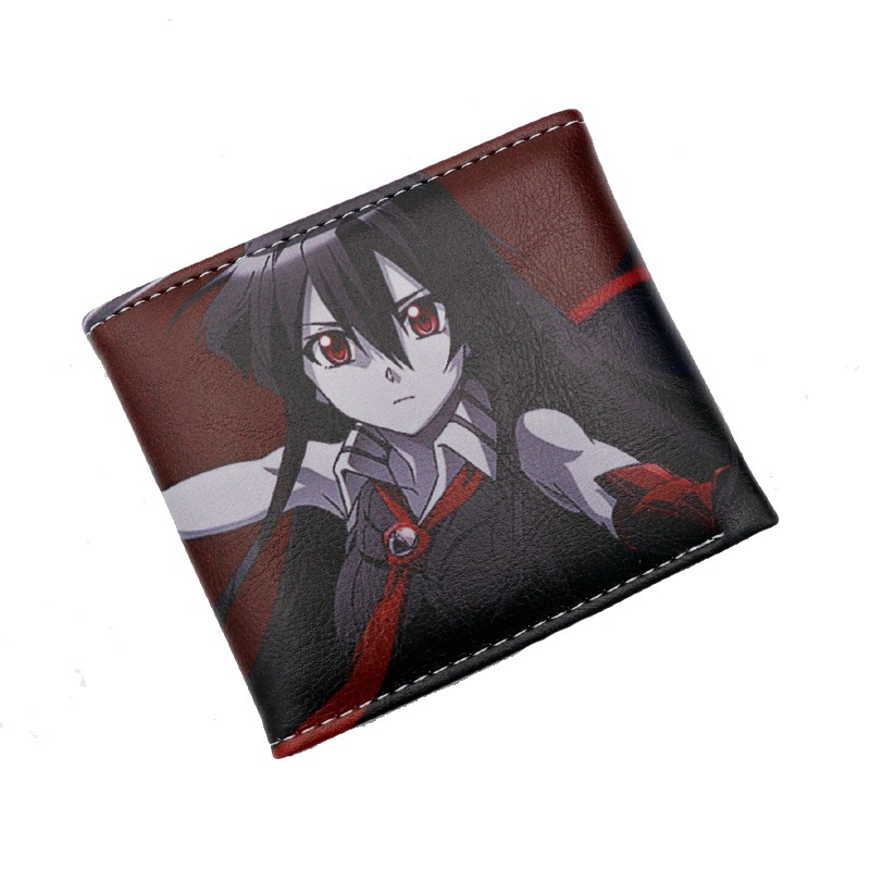 Akame ga giết chết! Mới Ví Đựng Tiền / Thẻ Họa Tiết Hoạt Hình anime Độc Đáo