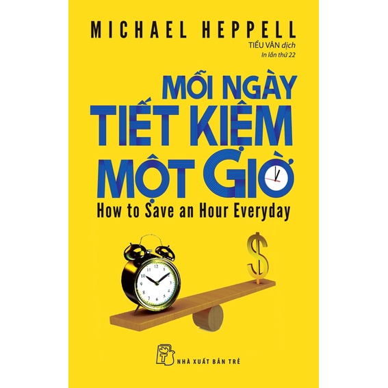 Sách-Mỗi Ngày Tiết Kiệm Một Giờ (NXB Trẻ)