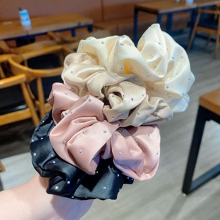 Dây Buộc Tóc Vải satin Lấp Lánh Phong Cách retro Ngọt Ngào Cho Nữ