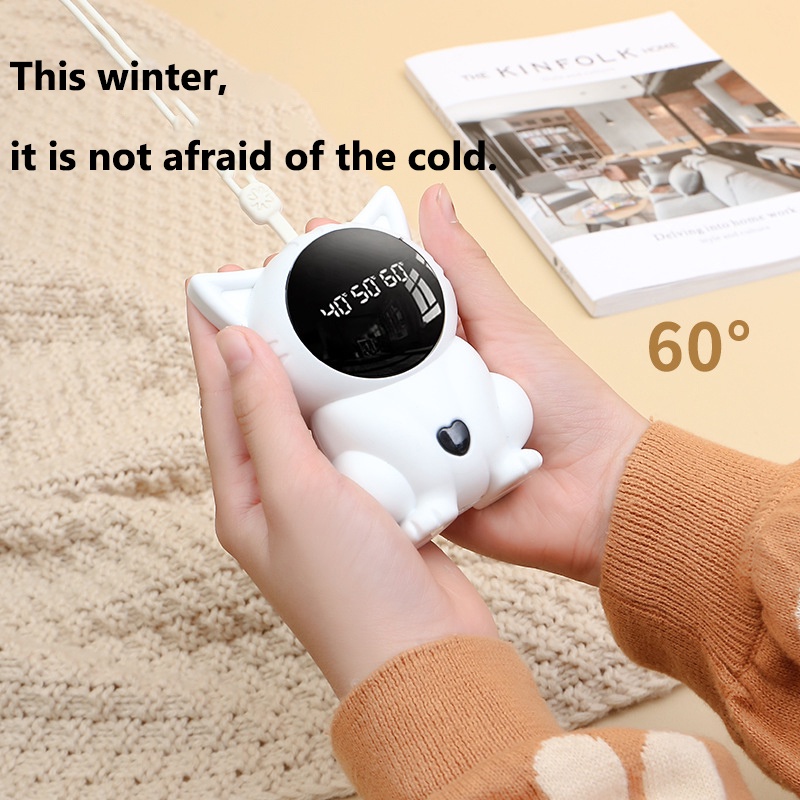 JIASHI Máy Sưởi Ấm Tay Sạc usb Họa Tiết Hoạt Hình Xinh Xắn