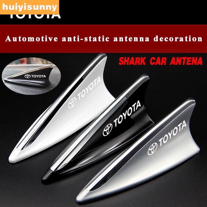 Hys Xe Đa Năng Dummy Vây Cá Mập Mái Ăng Ten Trang Trí Trên Không Phù Hợp Cho toyota Yaris corolla Ca