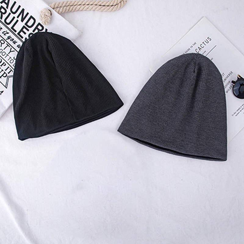 Mũ cotton Hai Lớp Giữ Ấm Mùa Đông Phong Cách Thể Thao Cho Nam Nữ