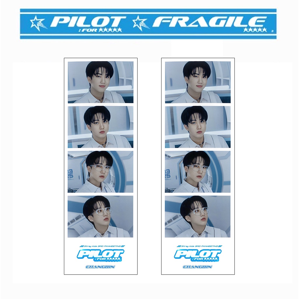Sổ Ghi Chú Hai Mặt Hình Nhóm Nhạc kpop straykids 3rd