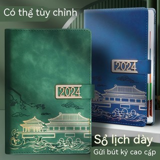 Lịch trình khóa 2024 xiangyun sổ ghi chép văn phòng kinh doanh a5 sổ ghi chép kế hoạch giá trị cao