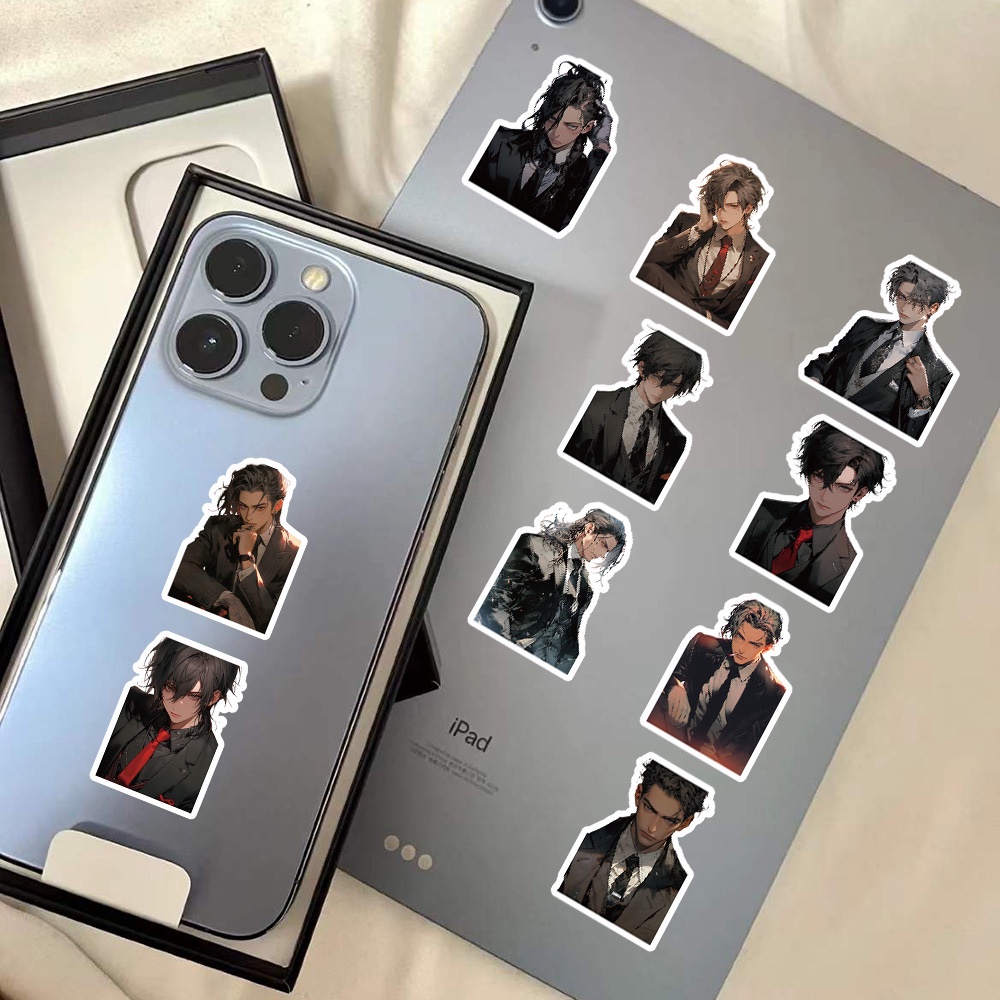 Bộ 60 Miếng Dán Trang Trí Mũ Bảo Hiểm / Bút Chì Họa Tiết Hoạt Hình graffiti Độc Đáo