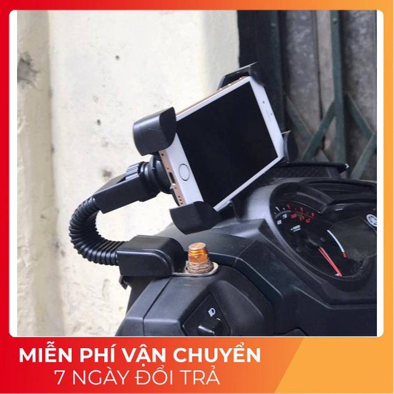 KẸP ĐIỆN THOẠI DÀNH CHO XE MÁY ( CHÂN GƯƠNG , KÍNH ) (Hàng Nội Địa TQ)