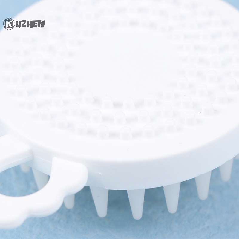 Kuzhen Lược Gội Đầu Mát Xa Da Đầu Bằng Silicon