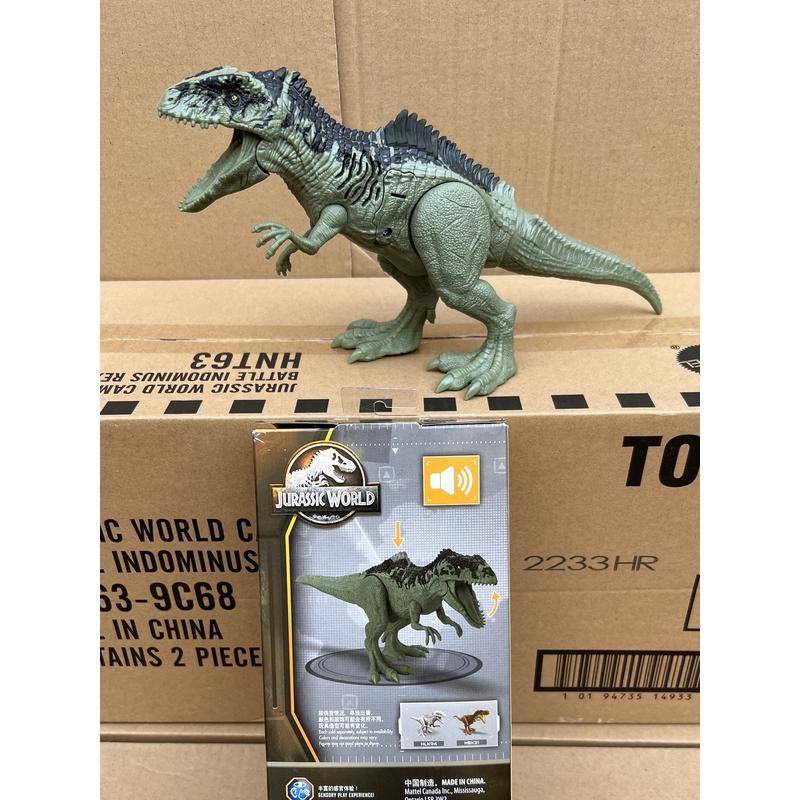 Mattel Đồ Chơi Mô Hình Khủng Long jurassic tyrannosaurus rex giganotosaurus