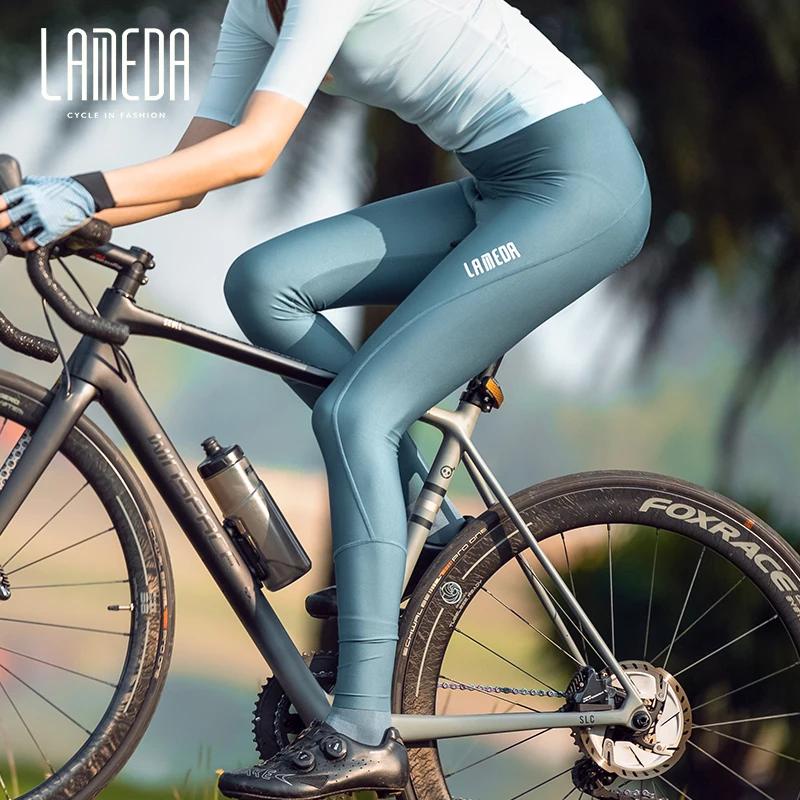 Lameda Quần Dài Lưng Cao Dáng Ôm Co Giãn Thời Trang Xuân Hè Thu Dành Cho Nữ Đi Xe Đạp Địa Hình mtb