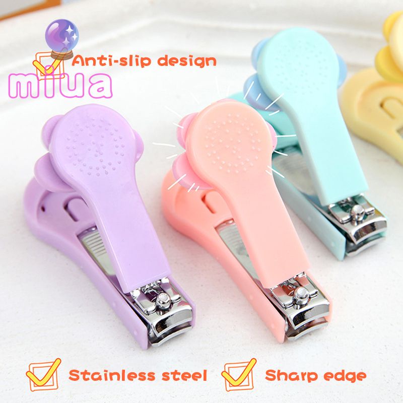 Miu🔮Kềm Cắt Móng Tay Bằng Thép Không Gỉ Hình Hoạt Hình Dễ Thương