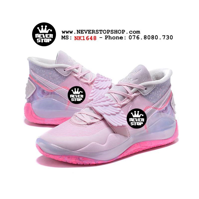 Giày bóng rổ KD 12 AUNT PEARL phiên bản có cánh đặc biệt, hàng chuẩn chi tiết đẹp | NeverStopShop.com