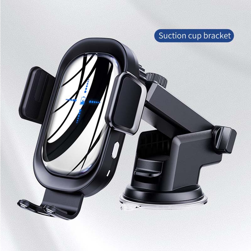 Giá Đỡ Sạc Nhanh qi Không Dây 15w Gắn Bảng Điều Khiển Xe Hơi Thông Minh iphone 15 / 14 / 13 / 12