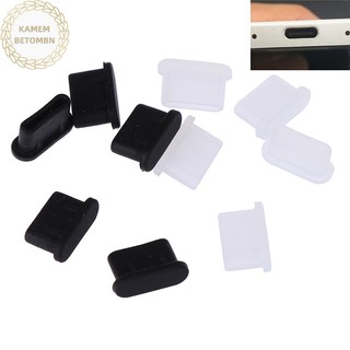 Set 5 nắp đậy cổng sạc usb type-c chống bụi tiện dụng