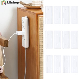 Giá đỡ cố định ổ cắm điện gắn tường tự dính không cần đục lỗ