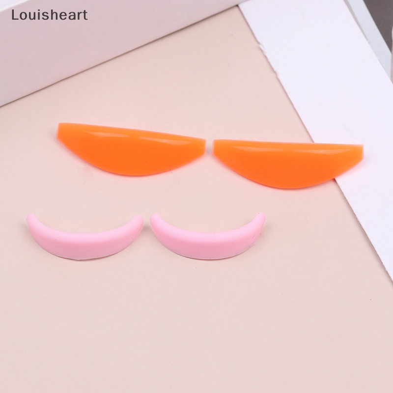 Louisheart Bộ 3 Cặp Đệm Nâng Lông Mi Bằng silicone Tiện Dụng Chất Lượn