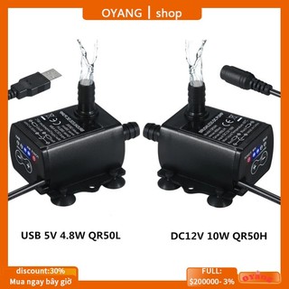 Máy bơm nước mini 4 chế độ không chổi than dc12v usb 5v