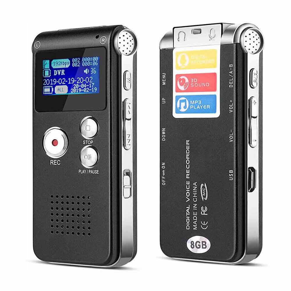 High definition noise reduction digital recording pen, suitable for meeting recording, supporting data cable, Hd noise reduction