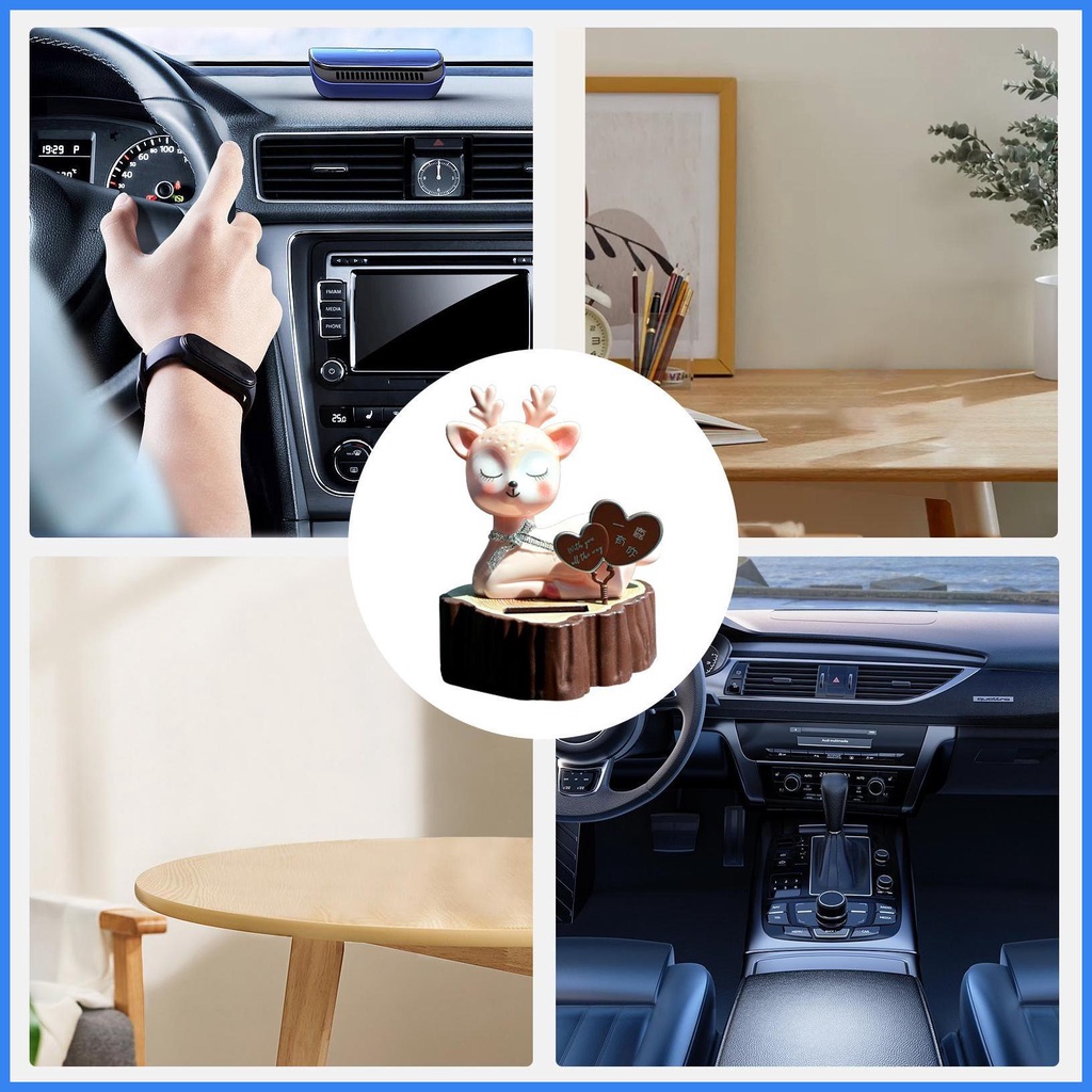 Tượng Hươu Nhảy Múa Sử Dụng Năng Lượng Mặt Trời