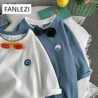 FANLEZI áo phông áo thun nữ thun áo Thời trang hàn quốc A29J14I