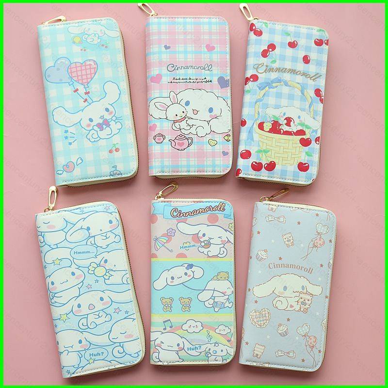 Yg Ví Dài Cầm Tay In Hoạt Hình cinnamoroll Đáng Yêu Cho Nữ