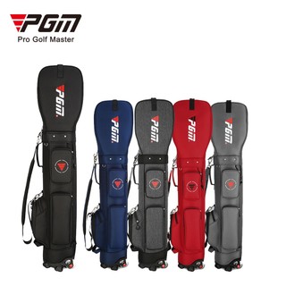 PGM QB069 Túi Khí Golf Có Bánh Xe Dung Tích Lớn Golf Hàng Không Bóng Lưu Trữ Đa Năng Siêu Nhẹ nylon Thể Thao Túi Golf