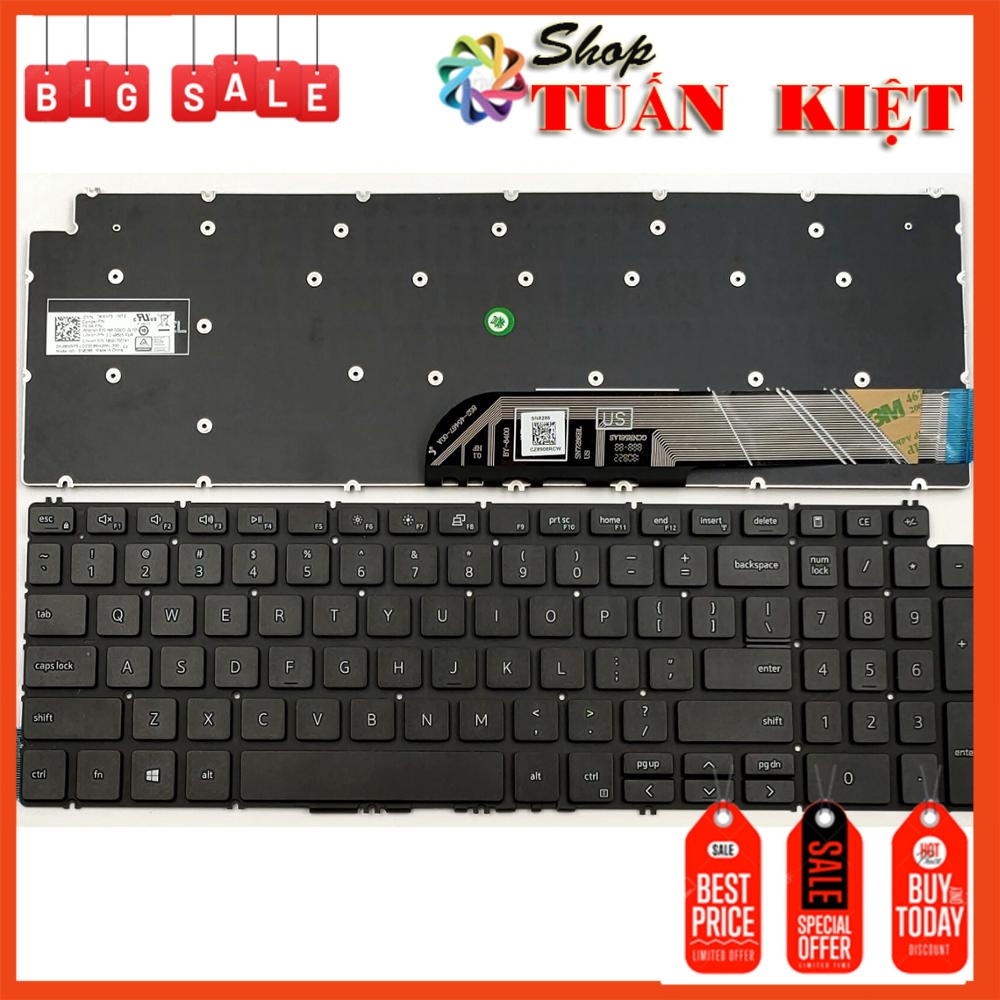 BÀN PHÍM LAPTOP DELL 5584 dành cho Inspiron 15 3501 3502 3505 3505 5501 5502 5508 5509 5584 5590 5593 5594 5598