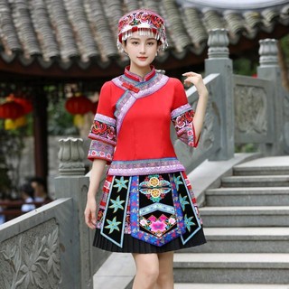 【YN+M4】Trang Phục Dân Tộc Phong Cách Dân Tộc Cho Nữ Mã