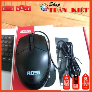 Chuột Quang Có Dây Rosi RS-M3194 Cam Kết Hàng Chuẩn Chính Hãng