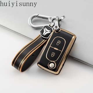 Ốp chìa khóa 2 / 3 nút bấm cao cấp cho ô tô peugeot 107 207 307 308 407 607 3008 5008 citroen xsara picasso c5 c6 c8 giá đỡ