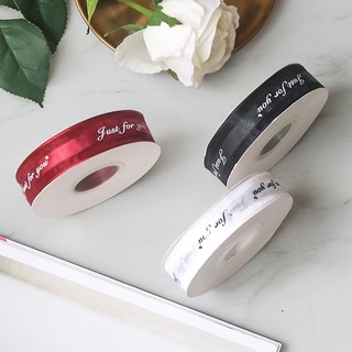 1m Ruy Băng Hoa Bó Hoa Lời Chúc Tốt Nhất Gói Thư Quà Tặng Bao Bì Ruy Băng Quà Tặng DIY Vật Liệu Đóng Gói