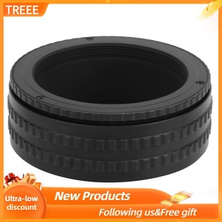Treee Bộ macro ống kính Helicoid lấy nét có thể điều chỉnh M52‑M42 25‑55mm