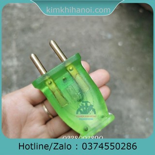 Phích cắm điện cao su đúc có đèn báo nguồn - chống vỡ - chống cháy
