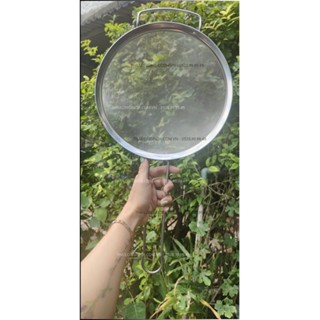Vợt/ cảo inox lọc thức ăn lọc trà lưới 2 lớp- ảnh shop tự chụp