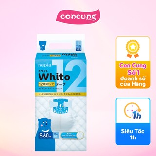 Bỉm tã dán siêu cao cấp Nhật Bản Whito size S 60 miếng