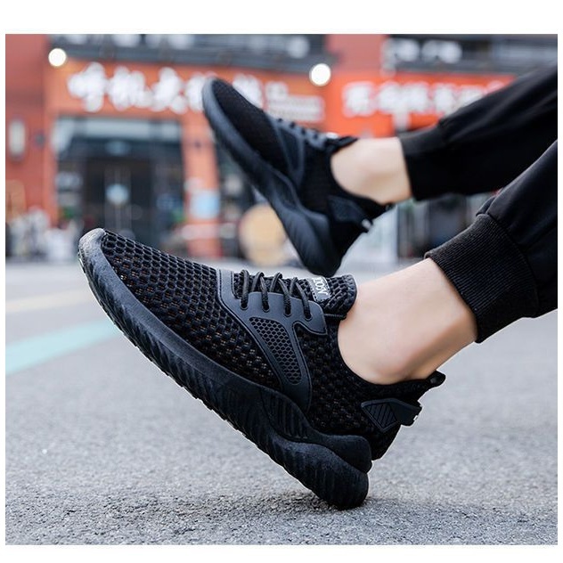🇻🇳Có Sẳn Hàng🇻🇳 Giày Thể Thao Nam Phẳng Thoáng Khí Nhẹ Mạng