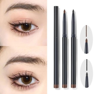 Bút kẻ mắt Bút chì kẻ mắt màu đen / nâu Bút chì trang điểm xoay tự động
