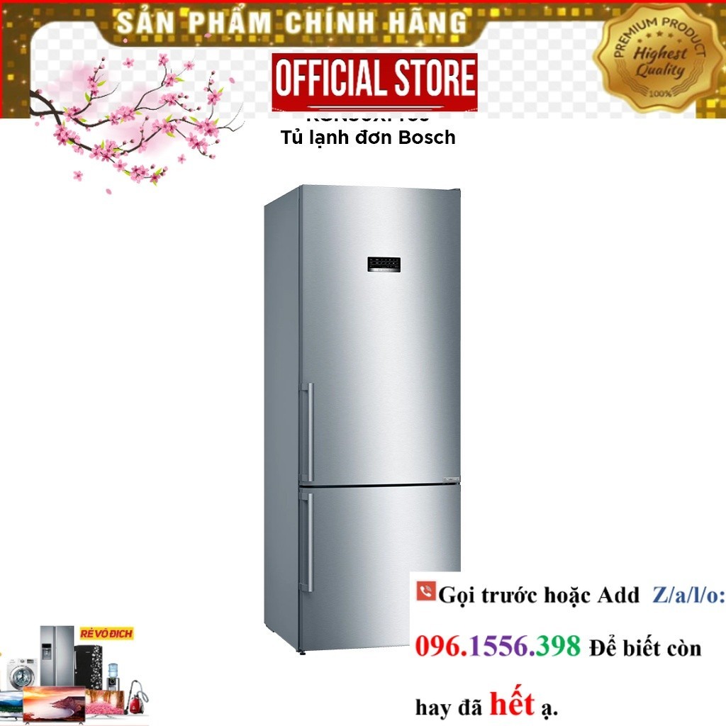 Tủ Lạnh Đơn-Ngăn Đông Dưới Bosch KGN56XI40J Series 4 ~P&G
