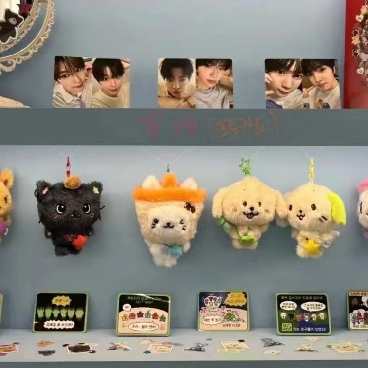 Sản phẩm tự làm【Fast shipping】nct wish doll nct wish album nct wish nct wish album Móc khóa hoạt hìn