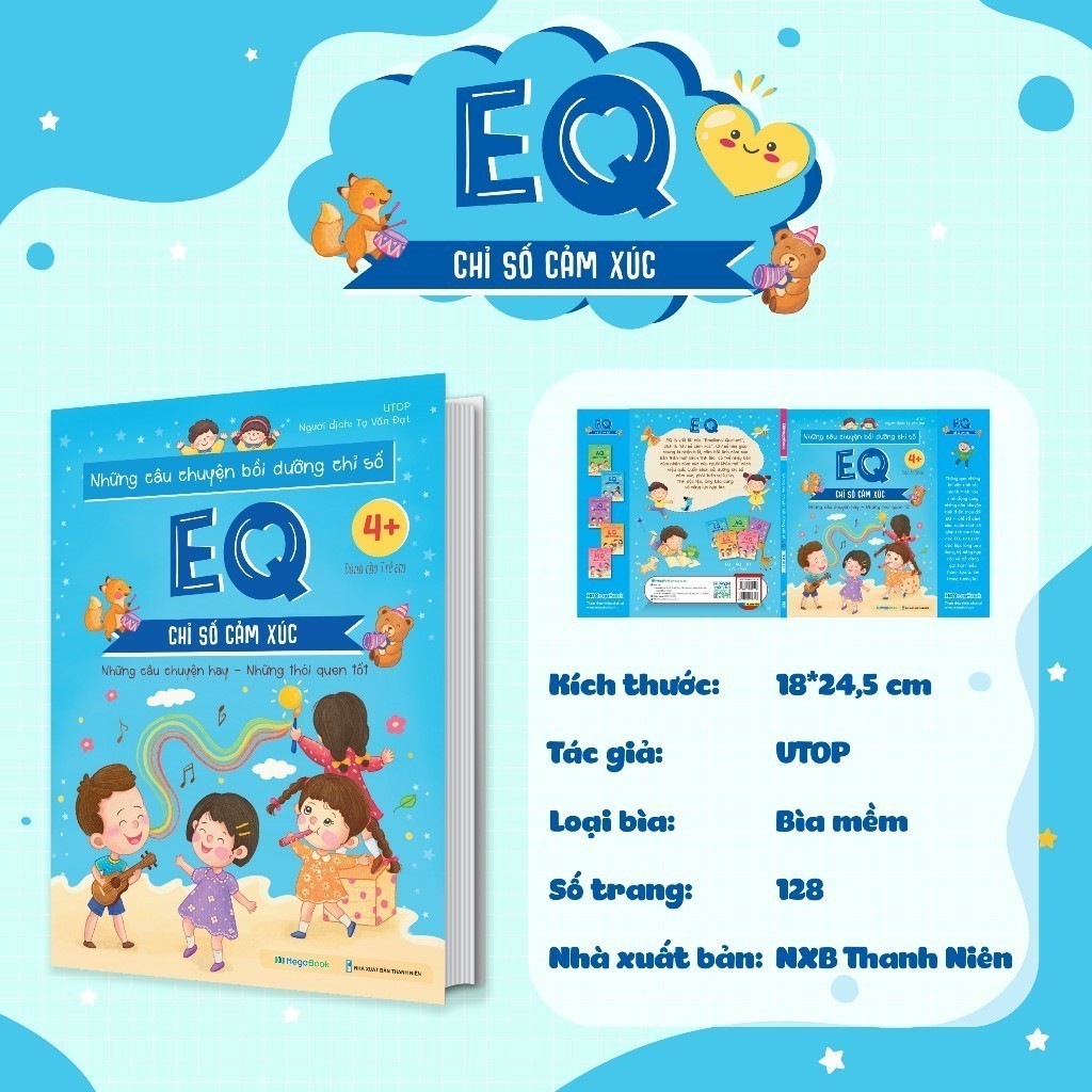 Sách Những câu chuyện bồi dưỡng chỉ số EQ - Chỉ số cảm xúc [bigmall-550]