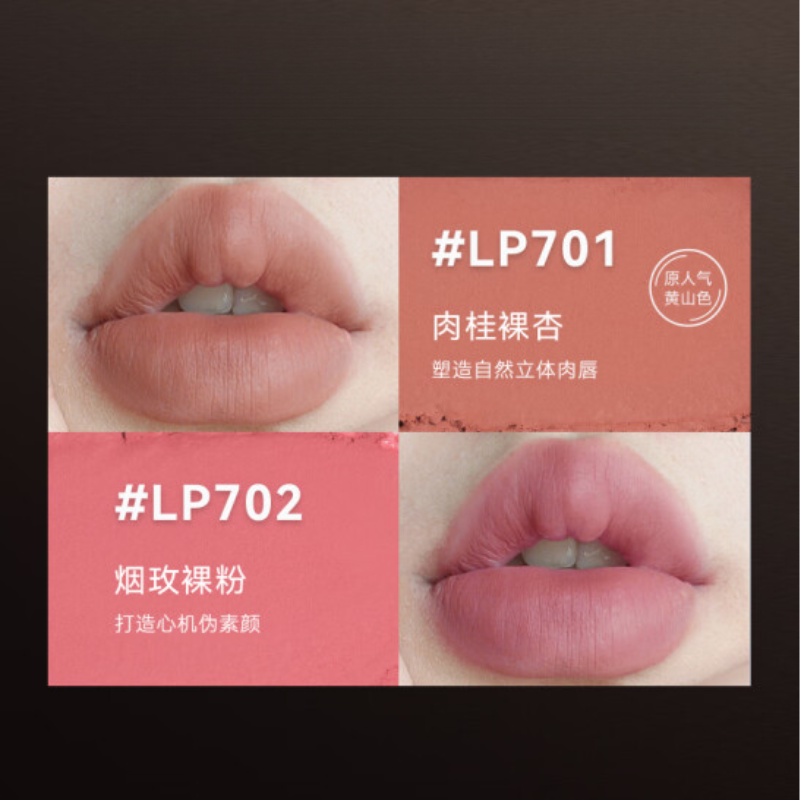 OUTOFOFFICE Son Môi Hai Đầu Kèm Chì Kẻ Viền Môi Hiệu Ứng Lì Không Thấm Nước Làm Trắng Da one Piece