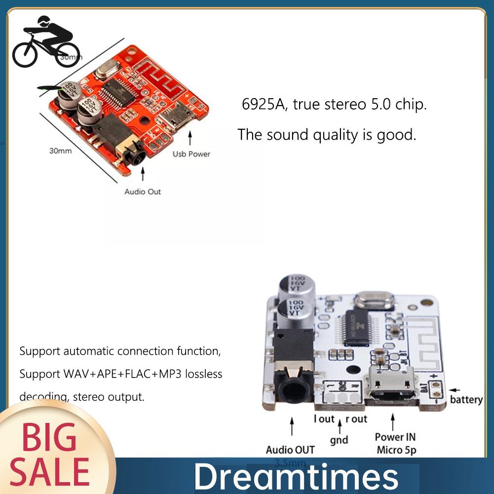 Bảng Mạch Nhận Tín Hiệu bluetooth 5.0 mp3 dreamtimes1.vn