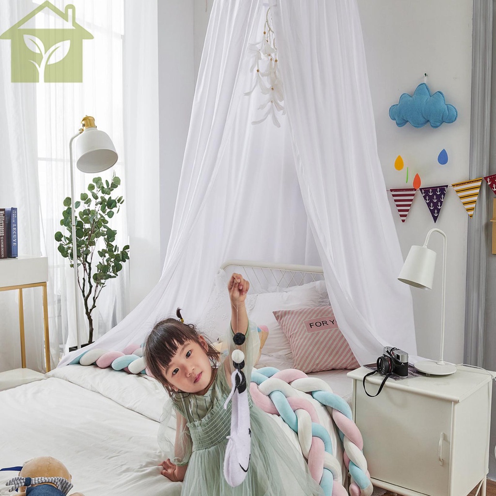 Màn Treo Giường Ngủ Hình Tròn Thoáng Khí Mềm Mại Cho Bé Mã canopy shopabc6423