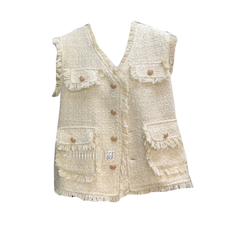 Áo Khoác cardigan Không Tay Thời Trang Mùa Thu 2023 Cho Nữ