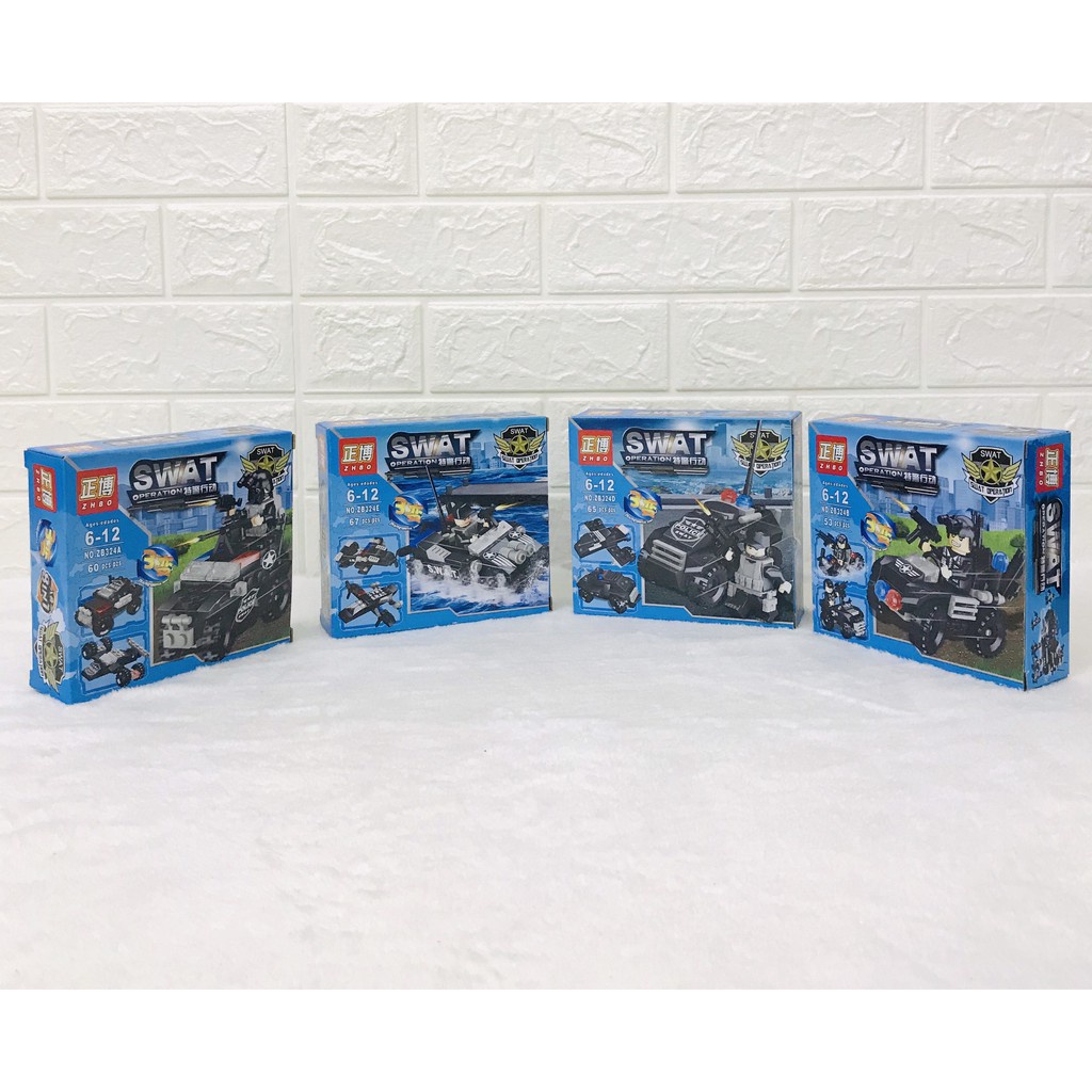 LEGO GHÉP HÌNH XE CHIẾN ĐẤU - xếp hình