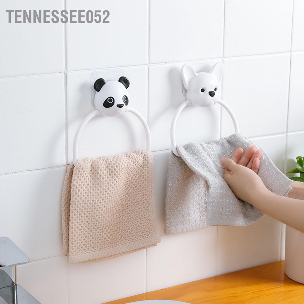 Tennessee052 Treo Tường Khăn Hoạt Hình Không Đánh Dấu Miếng Dán Giá Cho Nhà Bếp Phòng Tắm