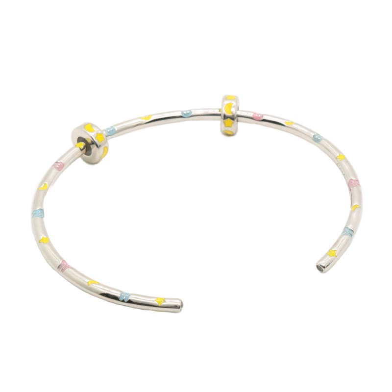 Vòng Tay Xỏ Hạt diy Đơn Giản Xỏ Hạt Hình Thủy Thủ Mặt Trăng Ngôi Sao Nhiều Màu Sắc