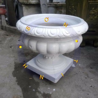 Sơn chậu kiểng cảnh màu trắng bóng 1K Yes 400g 800g