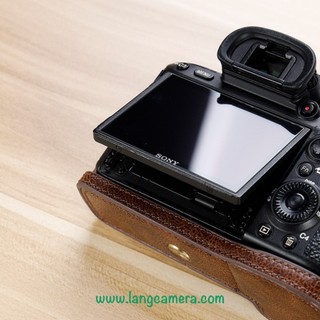 Bao Da -  Halfcase Sony A73, A7r3, A9 Mẫu Mới