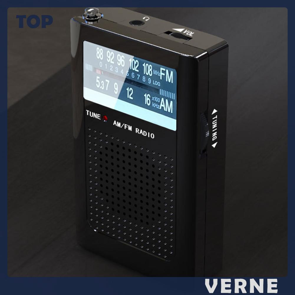 Radio fm Bỏ Túi Có Ăng Ten Phong Cách retro