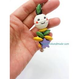 Hạt gỗ có hình mặt cười (10c)